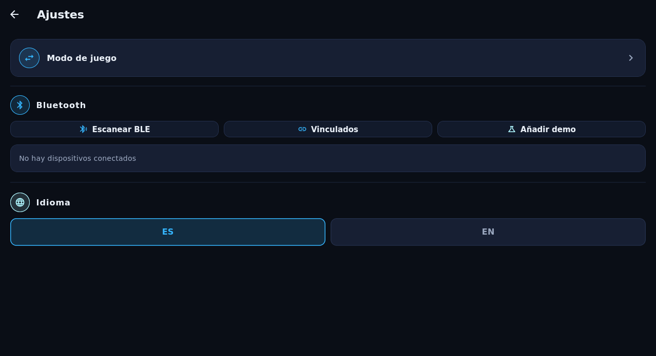 Themes and settings
